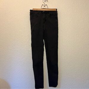 American Eagle Outfitters High Rise Black Jeggings